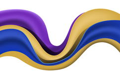 Colorful abstract wave element business vector eps 10 Product Image 2