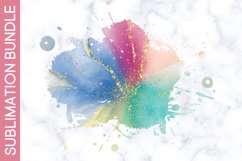 30 Colorful Alcohol Ink Sublimation Backsplashes Product Image 3