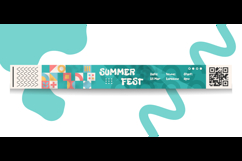 Colorful and modern event for entrance summer festival templ Product Image 2