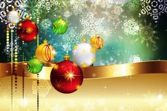 Colorful Background with Xmas Balls Product Image 3