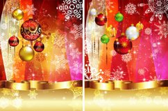 Colorful Background with Xmas Balls Product Image 5