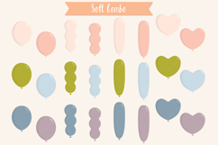 Colorful Balloons | Birthday Party Items | Heart Shape décor Product Image 2