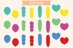 Colorful Balloons | Birthday Party Items | Heart Shape décor Product Image 5