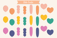 Colorful Balloons | Birthday Party Items | Heart Shape décor Product Image 6