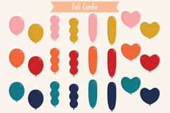 Colorful Balloons | Birthday Party Items | Heart Shape décor Product Image 7