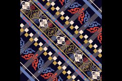 Colorful batik indonesia pattern textile art Product Image 2