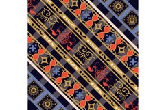 Colorful batik indonesia pattern textile design Product Image 1