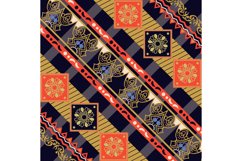 Colorful batik indonesia pattern textile fashion Product Image 1