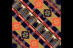 Colorful batik indonesia pattern textile fashion Product Image 2