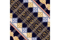 Colorful batik indonesia pattern textile illustration Product Image 1