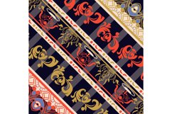 Colorful batik indonesia pattern textile print Product Image 1
