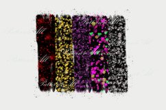 Neon Splatter Brush Stroke Background PNG, Digital Download Product Image 1