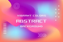 Colorful blur abstract vibrant color background template Product Image 2