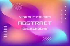 Colorful blur abstract vibrant color background template Product Image 1