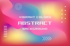 Colorful blur abstract vibrant color background template vec Product Image 2