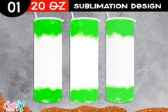 Colorful border tumbler sublimation designs Product Image 2