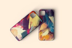 Colorful paint brush strokes digital papers, abstract art Product Image 3