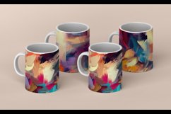 Colorful paint brush strokes digital papers, abstract art Product Image 4