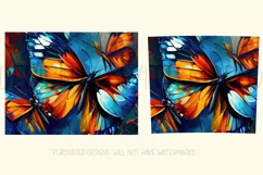 Butterfly Tumbler, Oil Painting Style Butterflies Tumbler 12 Product Image 2