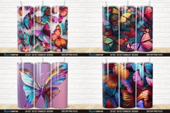 3D Colorful Butterfly Tumbler Wrap Bundle Product Image 5