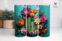 Colorful Cactus 3D Tumbler Sublimation Bundle Product Image 16