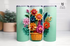 Colorful Cactus 3D Tumbler Sublimation Bundle Product Image 8