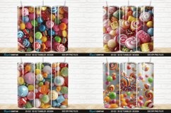3D Colorful Candies Tumbler Wrap Bundle Product Image 6