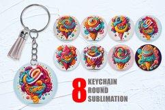 Colorful Candy Keychain | Keyring Product Image 1