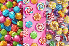 Colorful Candy Seamless Digital Paper Bundle Product Image 3