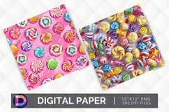 Colorful Candy Seamless Digital Paper Product Image 1