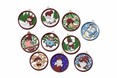 Winter Wonderland Laser Cut Christmas Ornaments Product Image 12