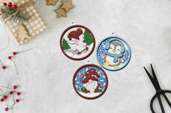 Winter Wonderland Laser Cut Christmas Ornaments Product Image 8