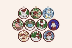Winter Wonderland Laser Cut Christmas Ornaments Product Image 4