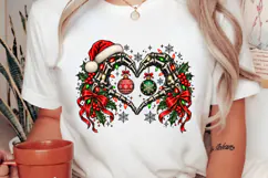 Colorful Christmas Typography PNG Product Image 2