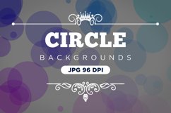 Colorful circle background pack Product Image 1
