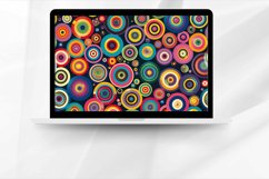 Colorful Circle Digital Paper Bundle Product Image 5