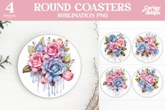 Colorful coasters