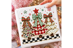 Colorful Coquette Christmas Tree Png Product Image 1