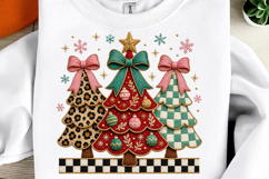Colorful Coquette Christmas Tree Png Product Image 2