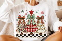 Colorful Coquette Christmas Tree Png Product Image 3