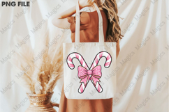 Colorful Coquette Glitter Christmas PNG Product Image 3