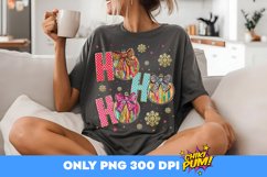 Colorful Coquette Glitter Christmas