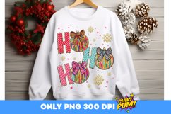 Colorful Coquette Glitter Christmas