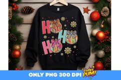 Colorful Coquette Glitter Christmas