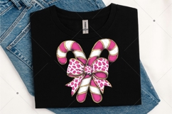Colorful Coquette Glitter Christmas Tree Png, Girly Product Image 4