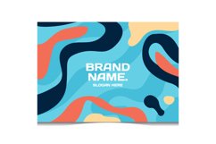 Colorful creative card business template design Product Image 1