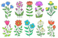 Colorful Cute Flowers Product Image 1