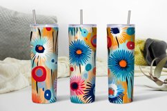 floral patterns, floral digital papers, flower pattern, colorful, dandelions, tumbler wrap, scrap,