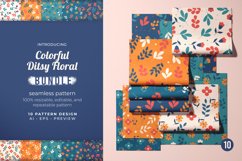 Colorful Ditsy Floral - Seamless Pattern Product Image 1