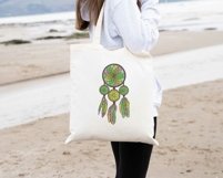 Colorful Dream Catcher Embroidery Design Product Image 3